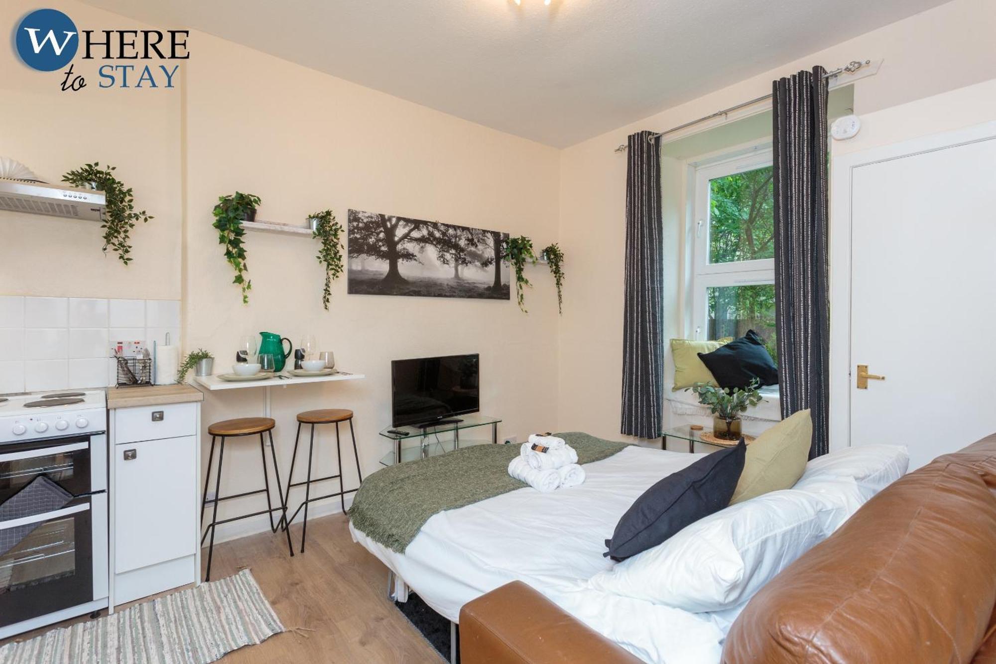 Cosy 1 Bed Flat Near City Centre Apartment Edinburgh Cameră foto